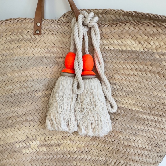 SLUIZ Ibiza Oversized Straw Beach Tote, NEW WITHOUT TAGS - Picture 4 of 8